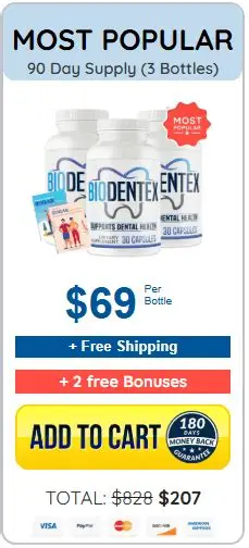Biodentex 3 bottles